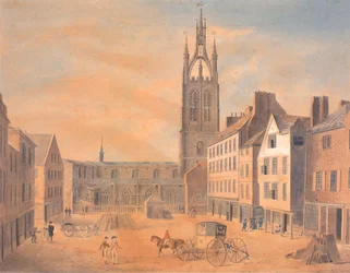 Nordansicht der St. Nicholas Kirche